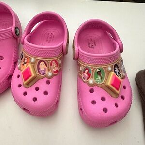 Princess crocs size 8c